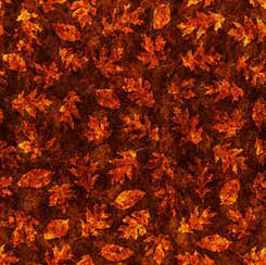 Autumn Spice Leaf Blender -- Rust Background