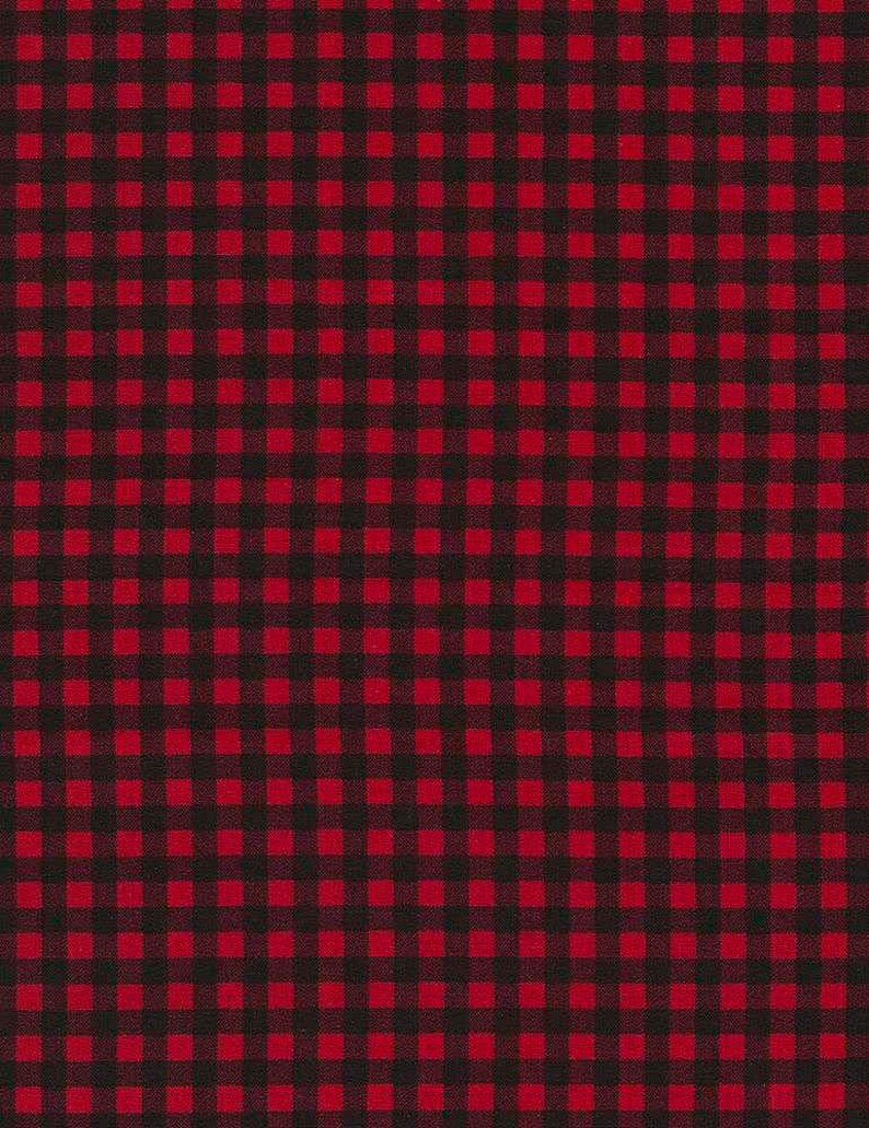 Check Timeless Treasures Plaid-C5576 Red