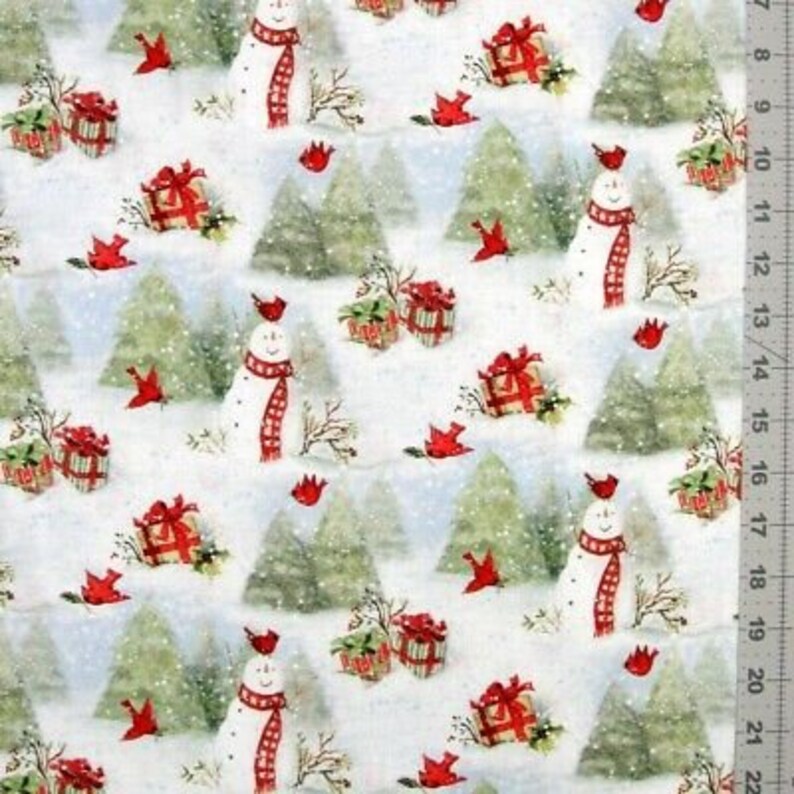 Snowy Cardinals by Susan Winget for Springs Creative, 69168A620715
