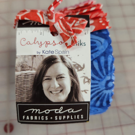 Calypso Batiks Jelly Roll by Kate Spain for Moda
