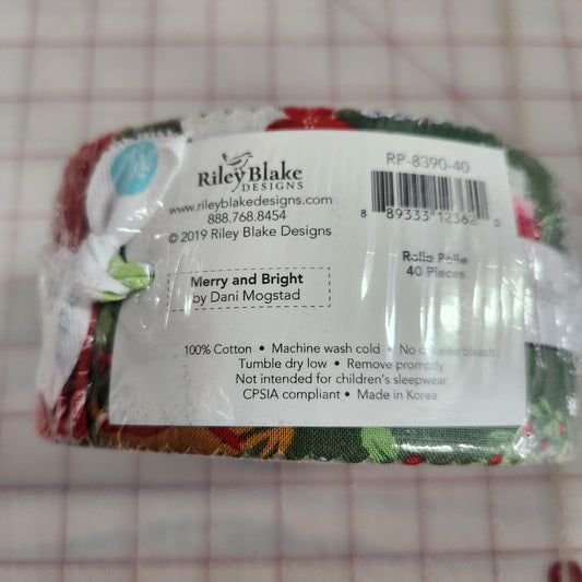 Merrry and Bright Rolie Polie by Dani Mogstad for Riley Blake