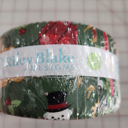Merrry and Bright Rolie Polie by Dani Mogstad for Riley Blake