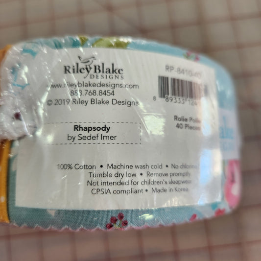 Rhapsody Jelly Roll by Sedef Imer for Riley Blake, RP-8410-40