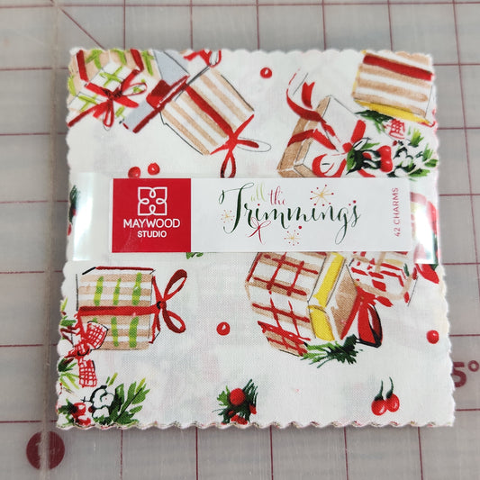All The Trimmings 5" Charm Pack by Maywood Studios, CP-MASALT