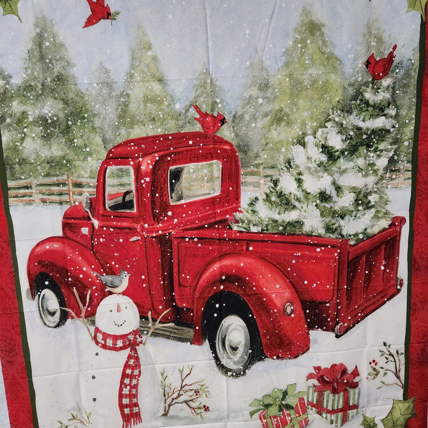 Christmas Fun Panel by Susan Winget for Springs Creative, 69167D650715