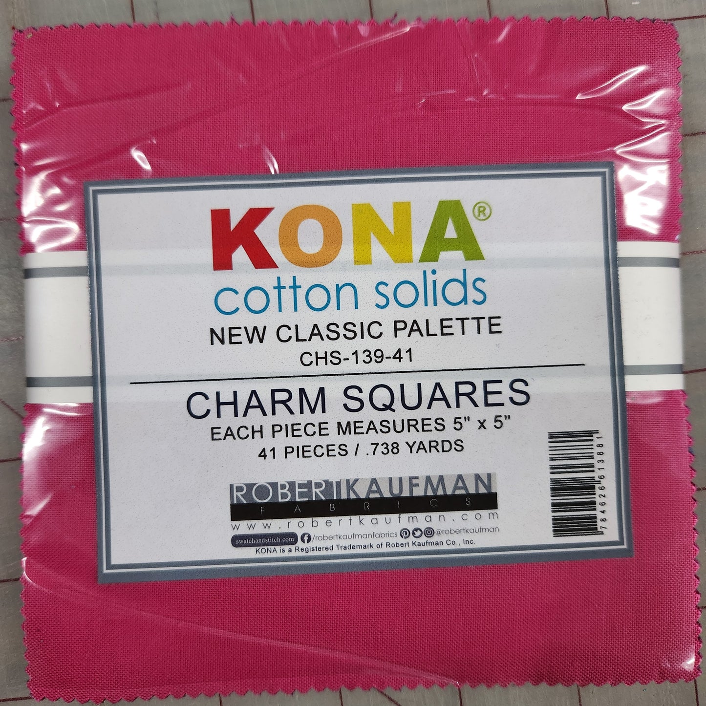 Kona New Classic Charm Pack, CHS-139-41