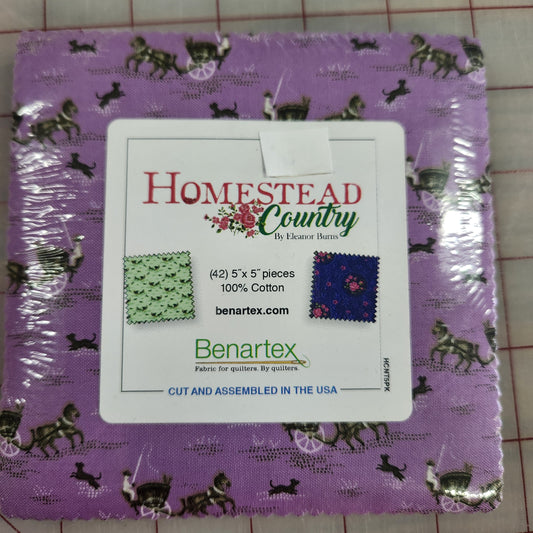 Homestead Country Charm Pack by Eleanor Burns for Benartex