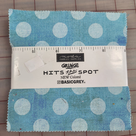 Grunge, Hits the Spot, 5" Moda Charm Pack