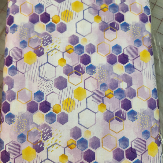 Welcome To Our Hive-Hi Honey-Mauve, Camelot, 55230105-02