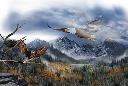 Call of The Wild Digital Panel by Hoffman Q4489H-16