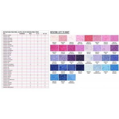 Fairy Frost Twilight Sky Jelly Roll by Michael MIller, ROLL-0145