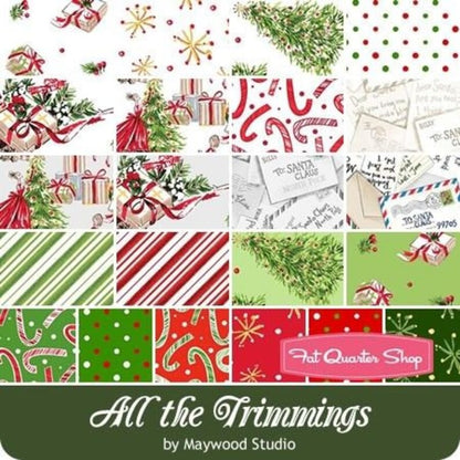 All The Trimmings Fat Quarter Bundle by Maywood Studios, FQ-MASALT