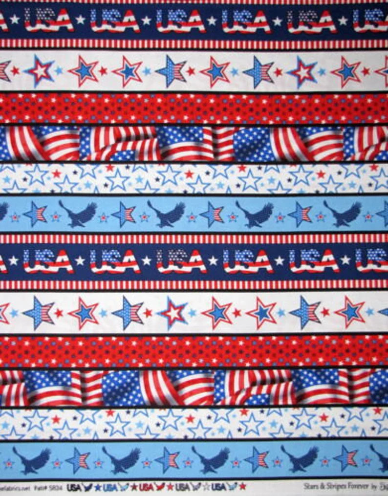 Stars & Stripes Forever Collection by Sharla Fults for Studio E Fabrics