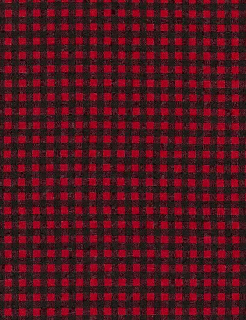 Check Timeless Treasures Plaid-C5576 Red