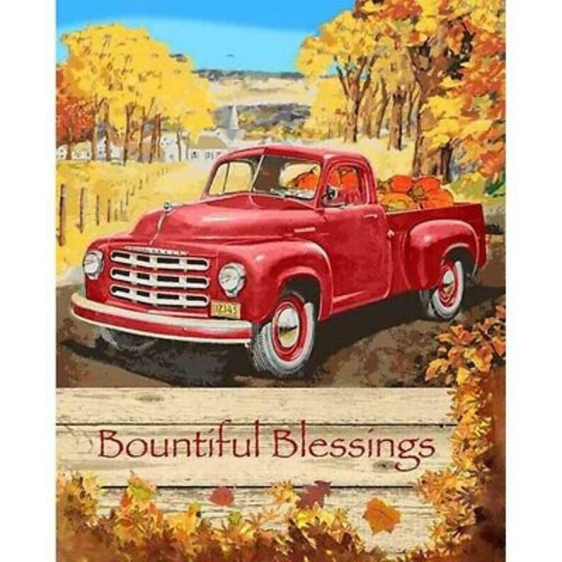 Red Truck Blessing, Springs Creative, 7245ZD20715