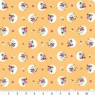 Rhapsody Bouquet Yellow By Sedef Imer for Riley Blake