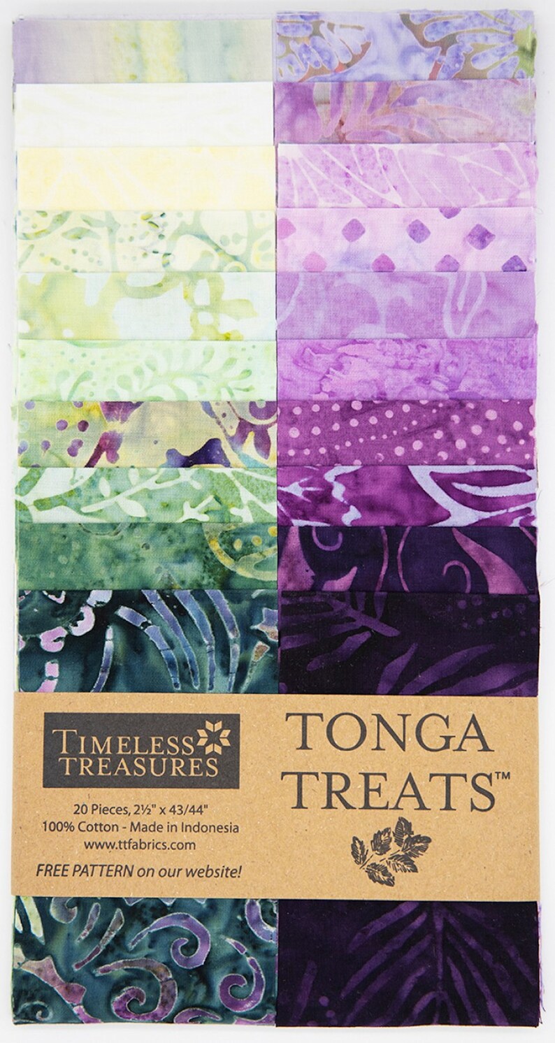 Tulip Tonga Batik, Timeless Treasures, STRIPJR-TULIP