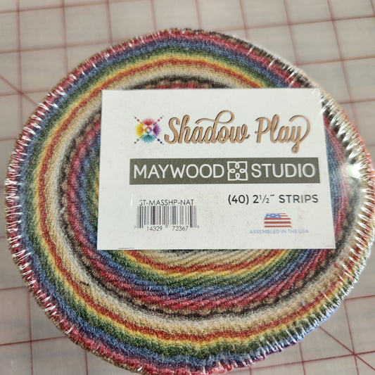Shadow Play Natural for Maywood Studio Jelly Roll