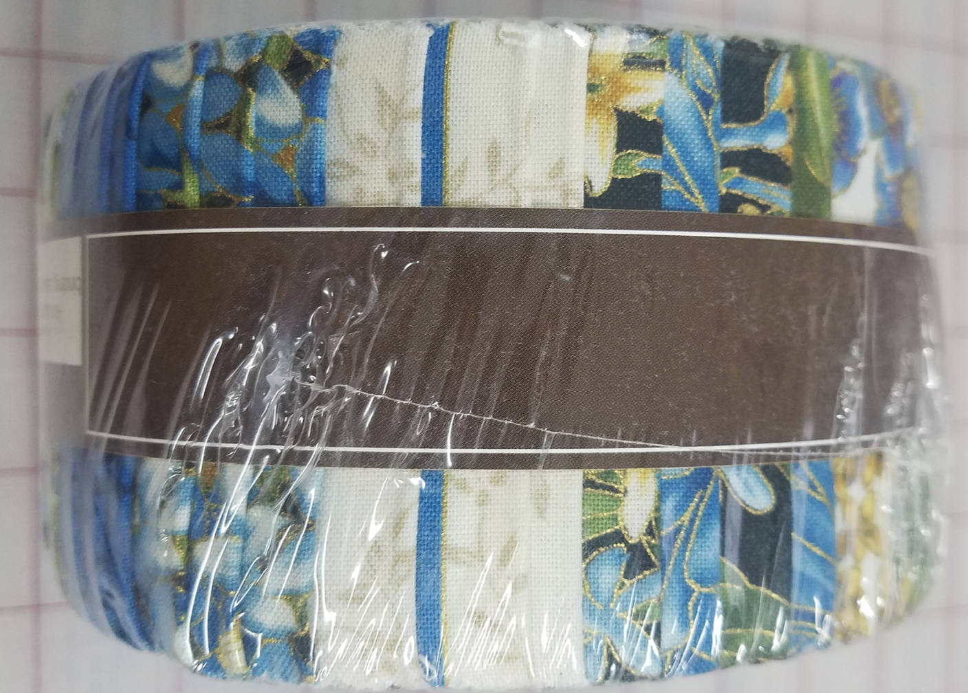 Blue Metallic Roll Up